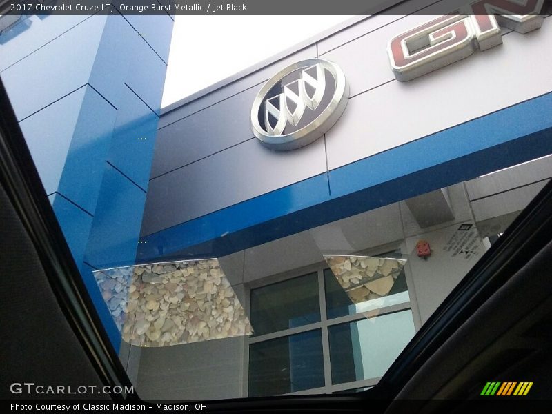 Orange Burst Metallic / Jet Black 2017 Chevrolet Cruze LT