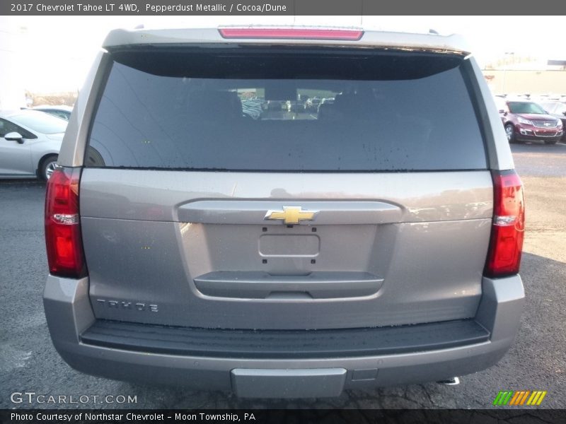 Pepperdust Metallic / Cocoa/Dune 2017 Chevrolet Tahoe LT 4WD