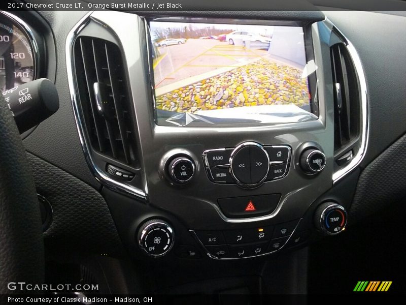 Orange Burst Metallic / Jet Black 2017 Chevrolet Cruze LT