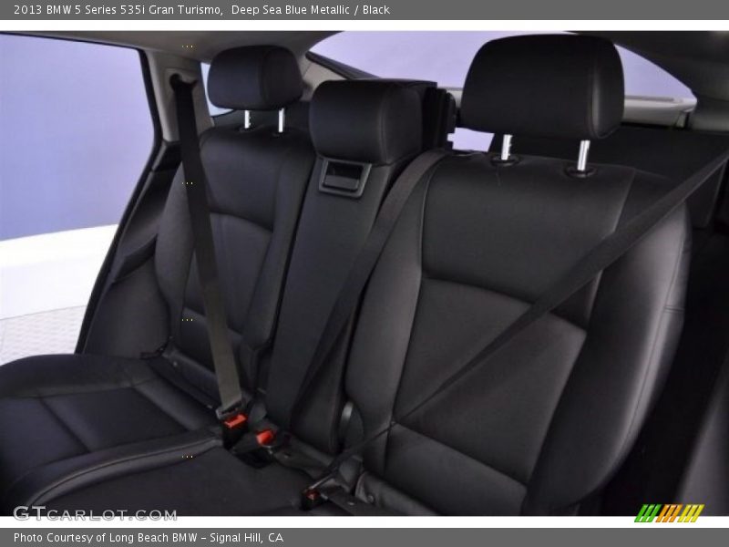 Deep Sea Blue Metallic / Black 2013 BMW 5 Series 535i Gran Turismo