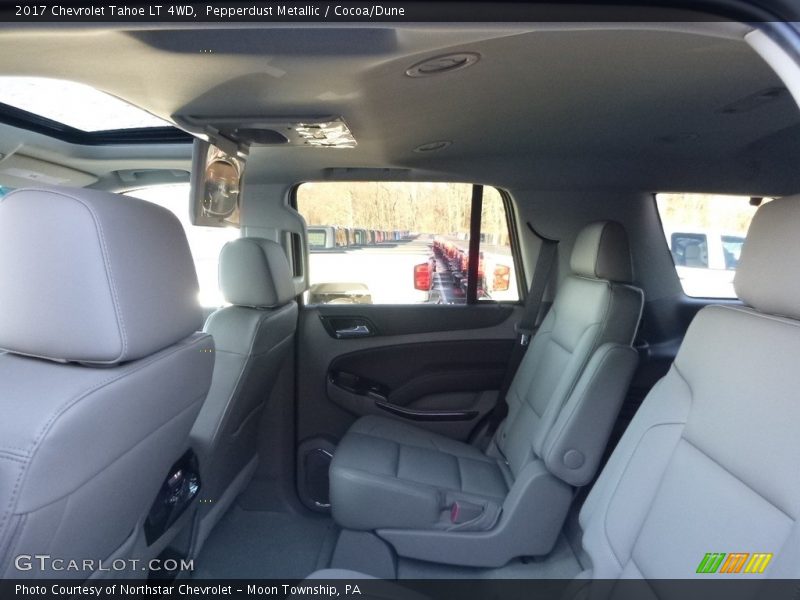 Pepperdust Metallic / Cocoa/Dune 2017 Chevrolet Tahoe LT 4WD