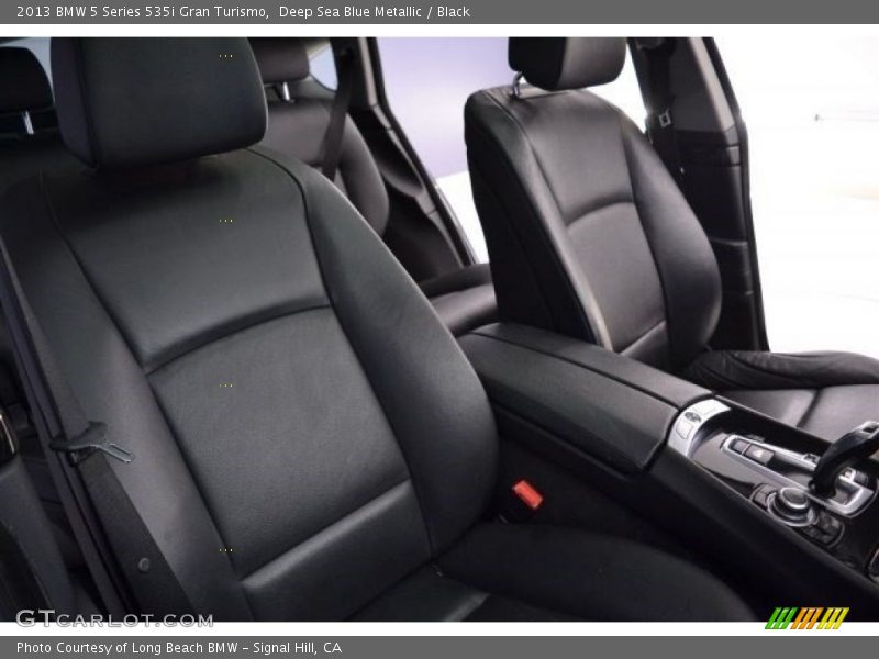 Deep Sea Blue Metallic / Black 2013 BMW 5 Series 535i Gran Turismo