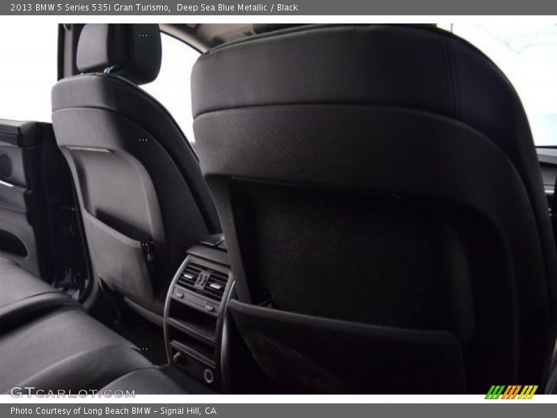 Deep Sea Blue Metallic / Black 2013 BMW 5 Series 535i Gran Turismo