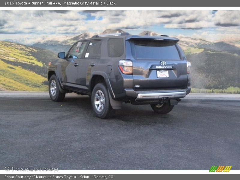 Magnetic Gray Metallic / Black 2016 Toyota 4Runner Trail 4x4