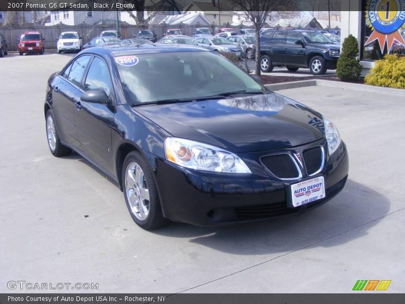 Black / Ebony 2007 Pontiac G6 GT Sedan