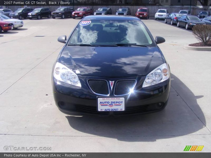 Black / Ebony 2007 Pontiac G6 GT Sedan