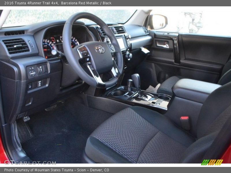 Barcelona Red Metallic / Black 2016 Toyota 4Runner Trail 4x4