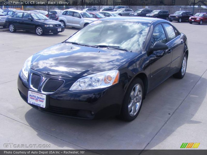 Black / Ebony 2007 Pontiac G6 GT Sedan