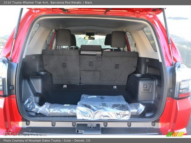Barcelona Red Metallic / Black 2016 Toyota 4Runner Trail 4x4
