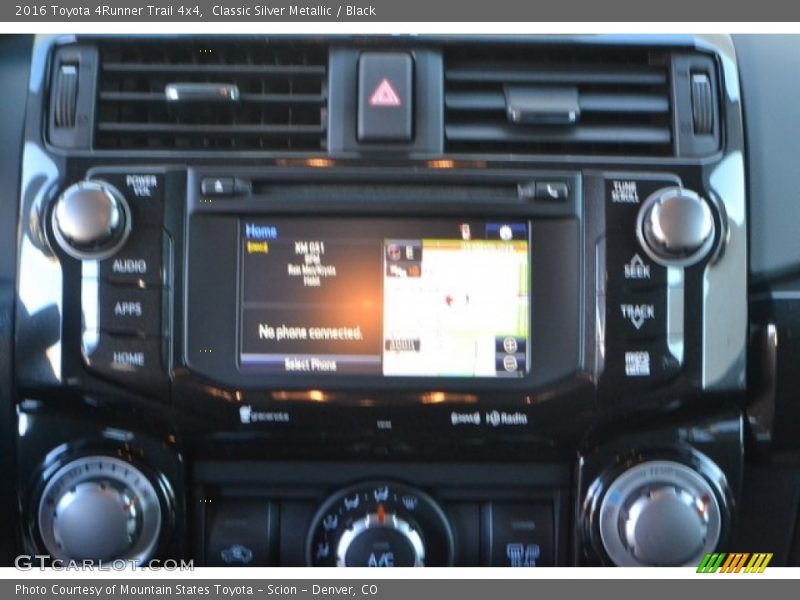 Classic Silver Metallic / Black 2016 Toyota 4Runner Trail 4x4