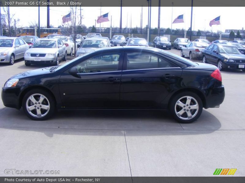Black / Ebony 2007 Pontiac G6 GT Sedan