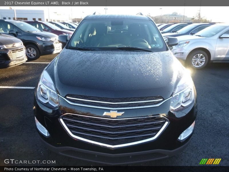 Black / Jet Black 2017 Chevrolet Equinox LT AWD