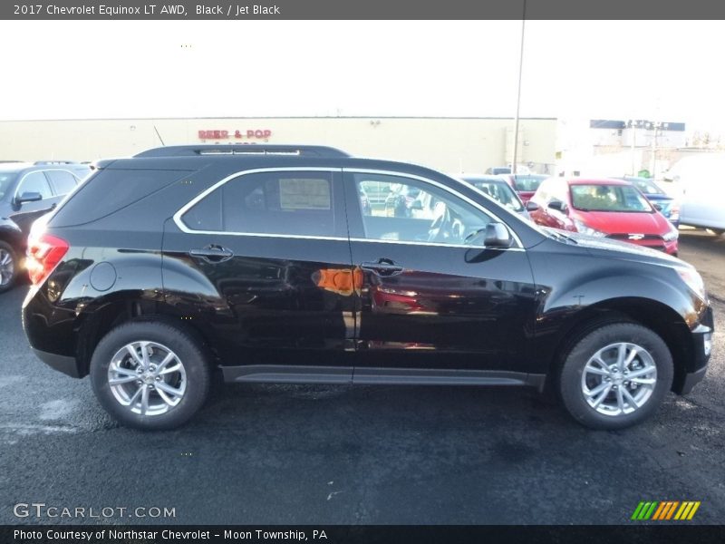 Black / Jet Black 2017 Chevrolet Equinox LT AWD