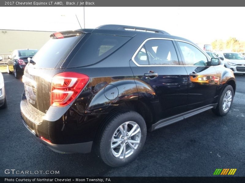 Black / Jet Black 2017 Chevrolet Equinox LT AWD