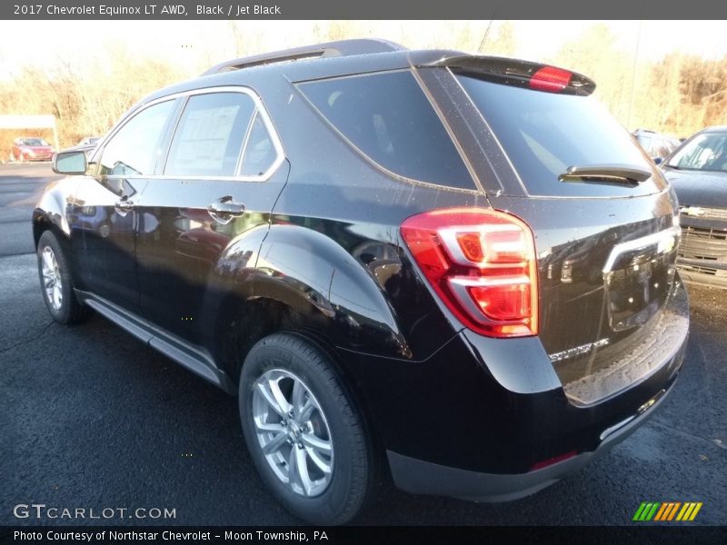 Black / Jet Black 2017 Chevrolet Equinox LT AWD