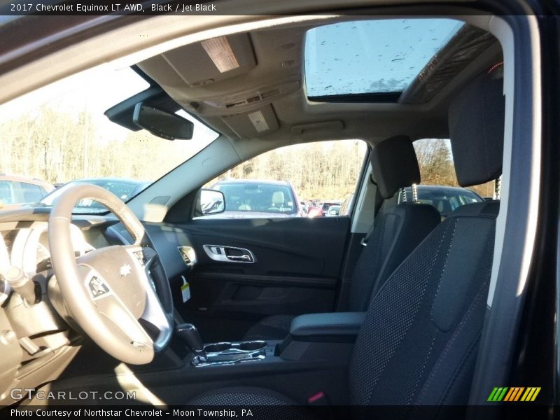 Black / Jet Black 2017 Chevrolet Equinox LT AWD