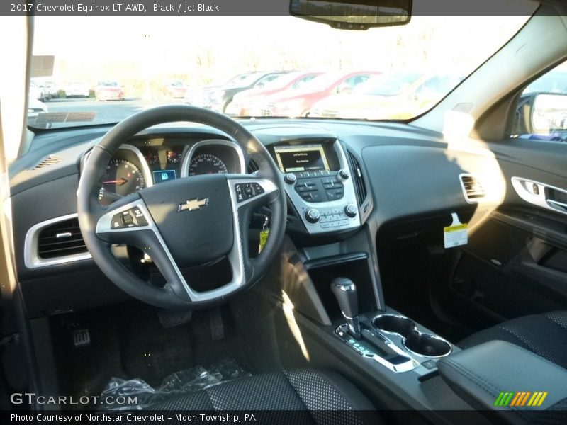 Black / Jet Black 2017 Chevrolet Equinox LT AWD