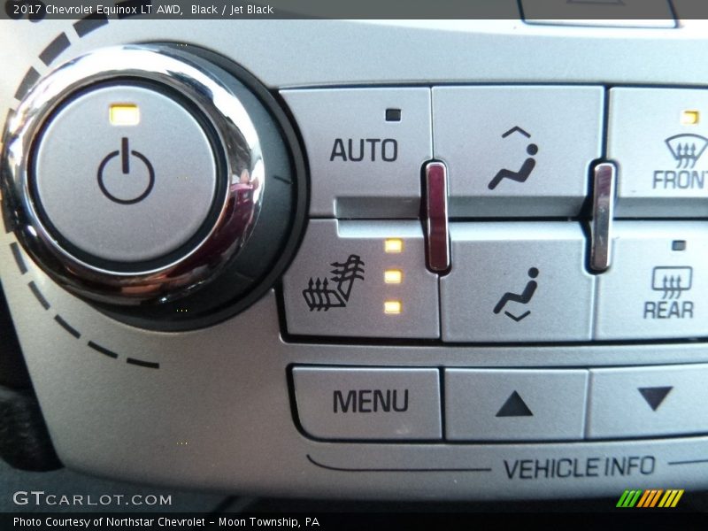 Black / Jet Black 2017 Chevrolet Equinox LT AWD