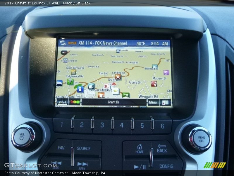 Black / Jet Black 2017 Chevrolet Equinox LT AWD