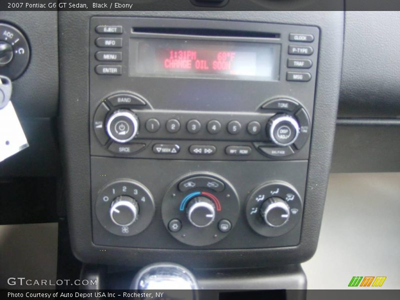 Black / Ebony 2007 Pontiac G6 GT Sedan