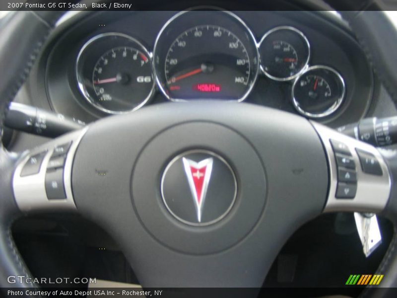 Black / Ebony 2007 Pontiac G6 GT Sedan