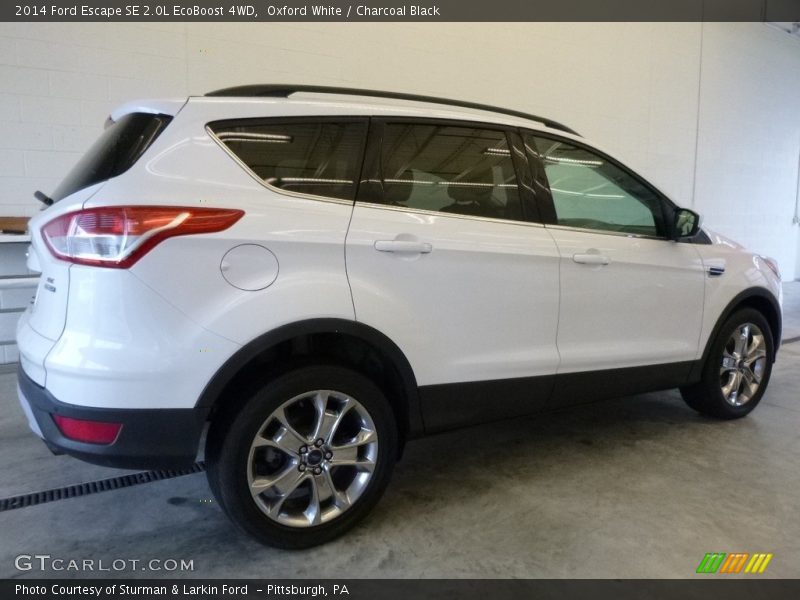 Oxford White / Charcoal Black 2014 Ford Escape SE 2.0L EcoBoost 4WD