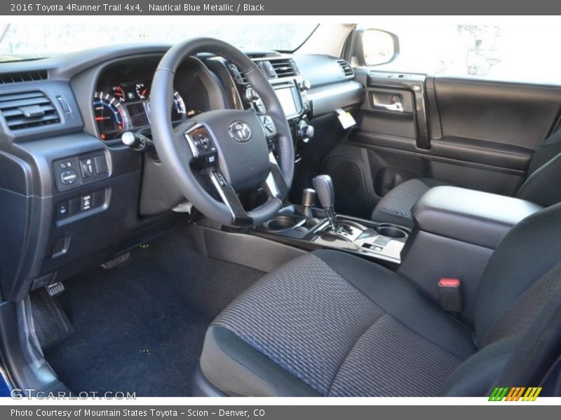 Nautical Blue Metallic / Black 2016 Toyota 4Runner Trail 4x4
