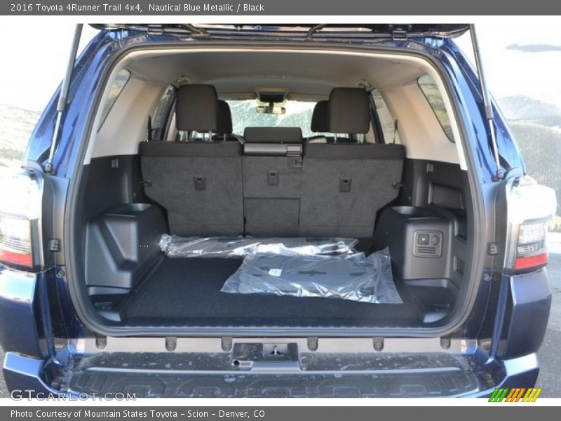 Nautical Blue Metallic / Black 2016 Toyota 4Runner Trail 4x4