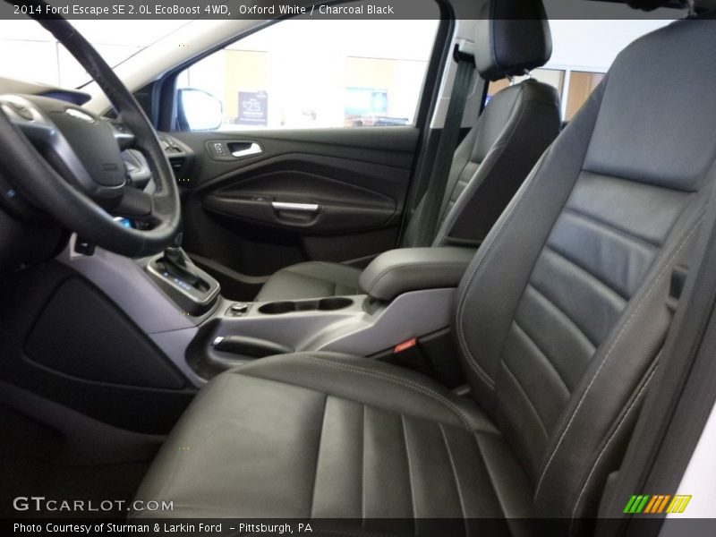 Oxford White / Charcoal Black 2014 Ford Escape SE 2.0L EcoBoost 4WD