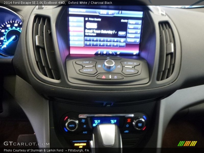Oxford White / Charcoal Black 2014 Ford Escape SE 2.0L EcoBoost 4WD