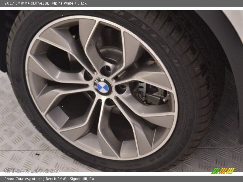 Alpine White / Black 2017 BMW X4 xDrive28i