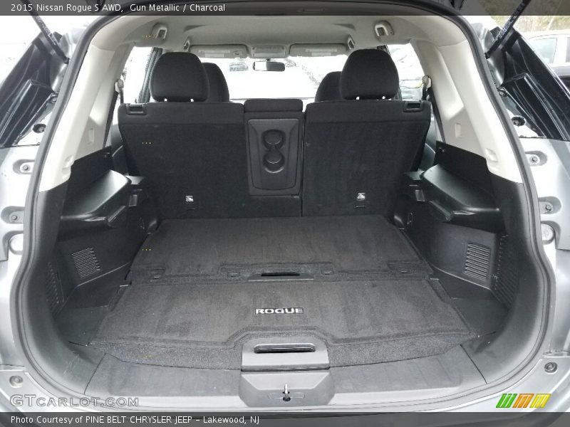 Gun Metallic / Charcoal 2015 Nissan Rogue S AWD