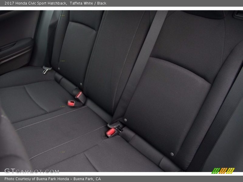 Taffeta White / Black 2017 Honda Civic Sport Hatchback
