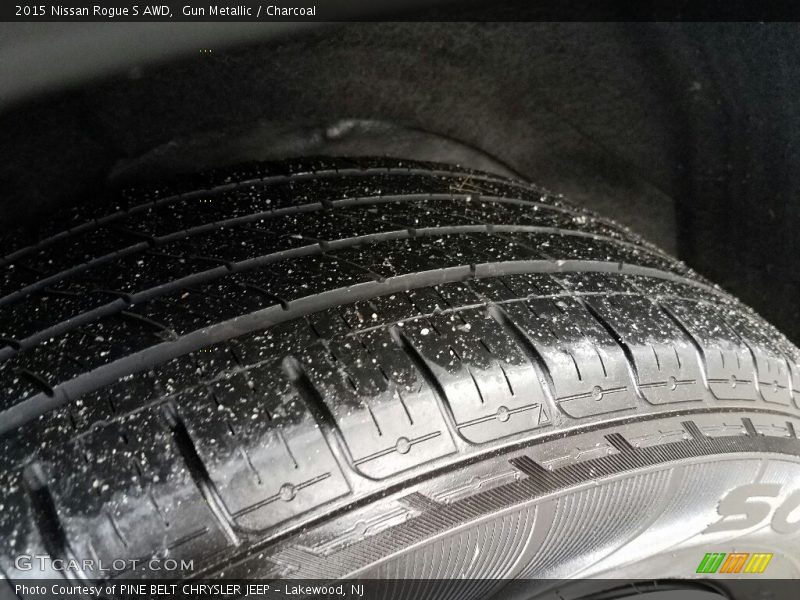 Gun Metallic / Charcoal 2015 Nissan Rogue S AWD