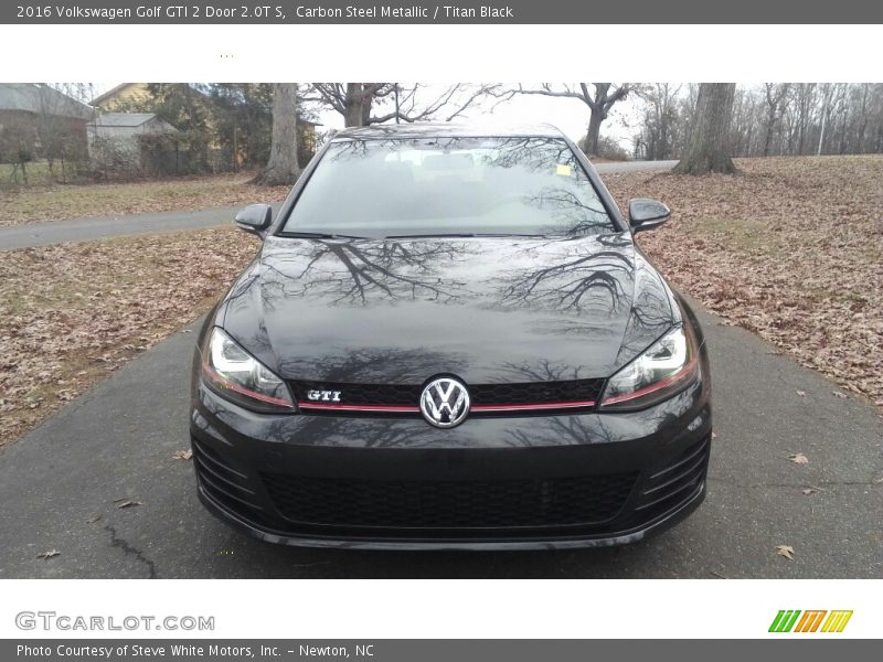 Carbon Steel Metallic / Titan Black 2016 Volkswagen Golf GTI 2 Door 2.0T S