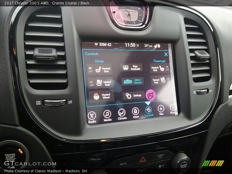 Controls of 2017 300 S AWD