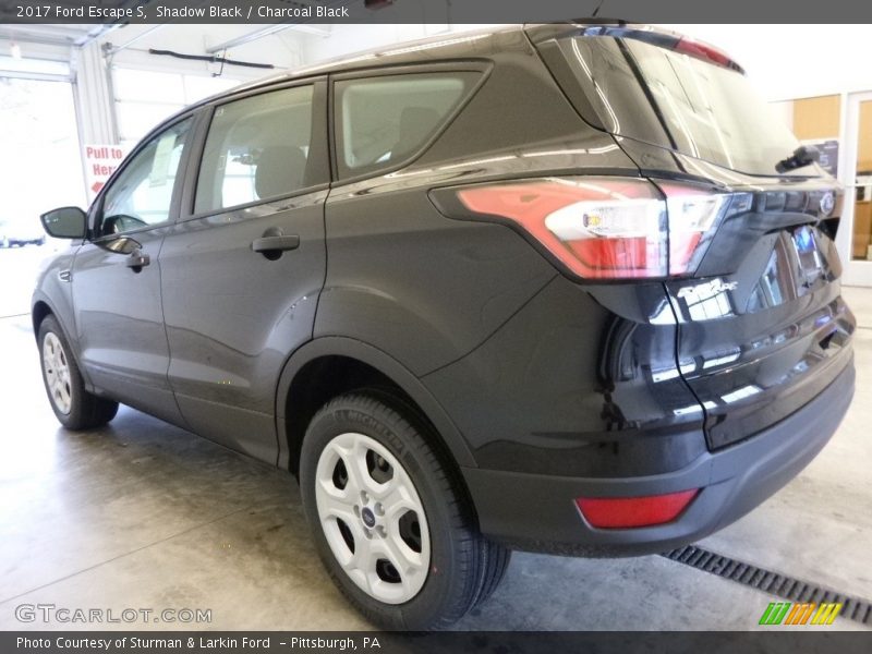 Shadow Black / Charcoal Black 2017 Ford Escape S