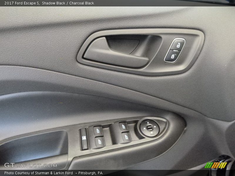 Shadow Black / Charcoal Black 2017 Ford Escape S