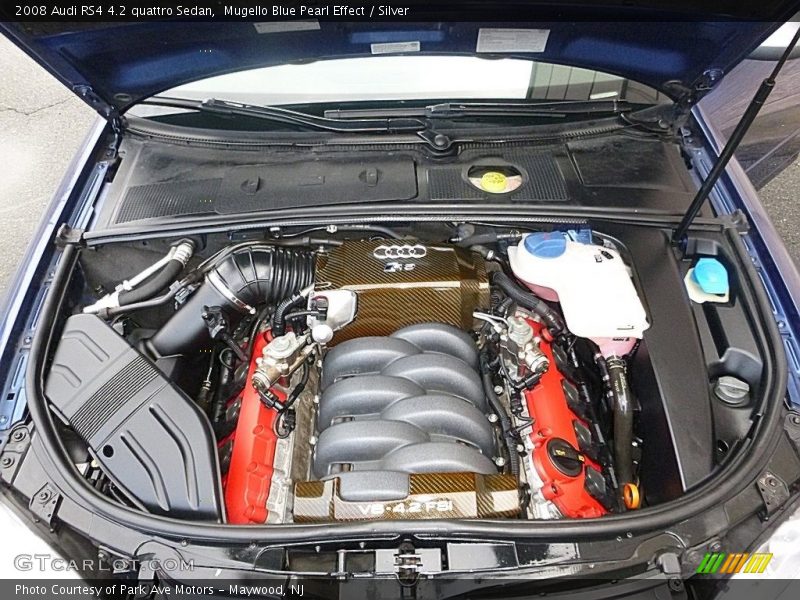  2008 RS4 4.2 quattro Sedan Engine - 4.2 Liter FSI DOHC 32-Valve VVT V8