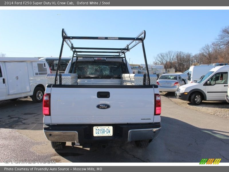 Oxford White / Steel 2014 Ford F250 Super Duty XL Crew Cab