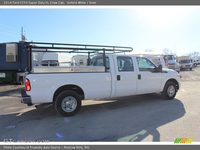 Oxford White / Steel 2014 Ford F250 Super Duty XL Crew Cab