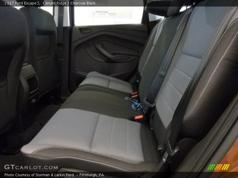 Canyon Ridge / Charcoal Black 2017 Ford Escape S