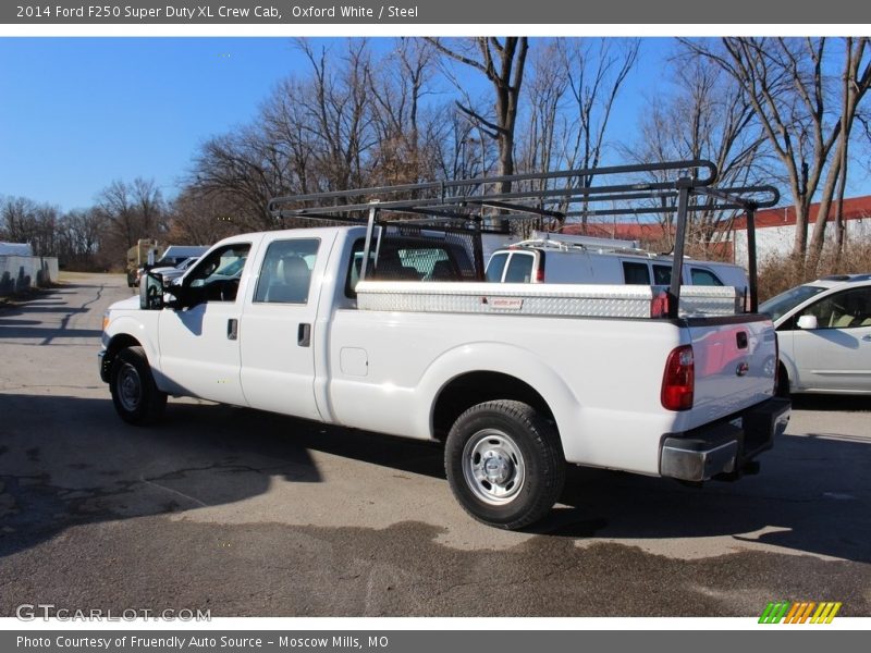 Oxford White / Steel 2014 Ford F250 Super Duty XL Crew Cab