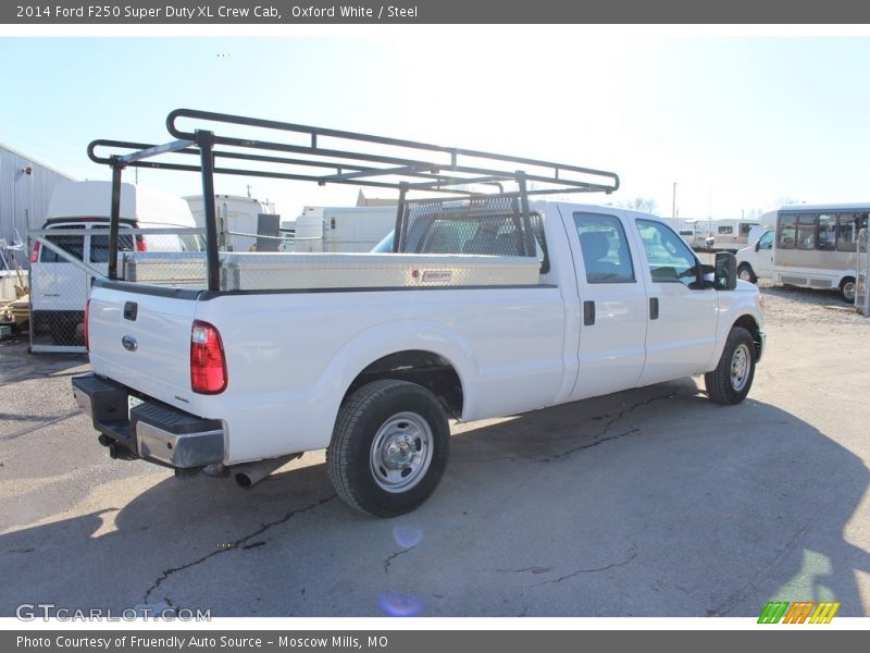 Oxford White / Steel 2014 Ford F250 Super Duty XL Crew Cab