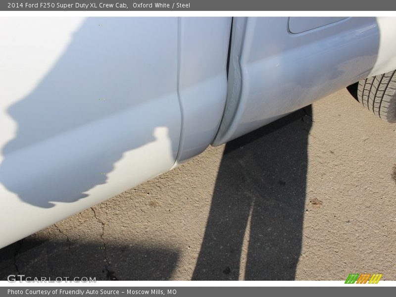 Oxford White / Steel 2014 Ford F250 Super Duty XL Crew Cab