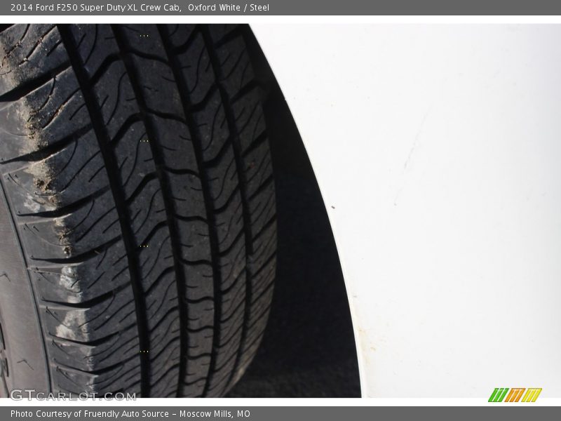 Oxford White / Steel 2014 Ford F250 Super Duty XL Crew Cab