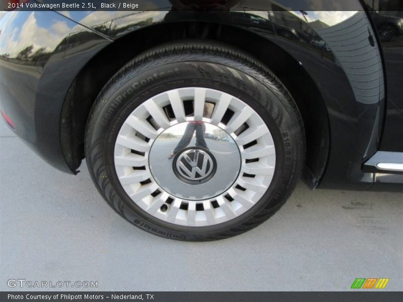 Black / Beige 2014 Volkswagen Beetle 2.5L