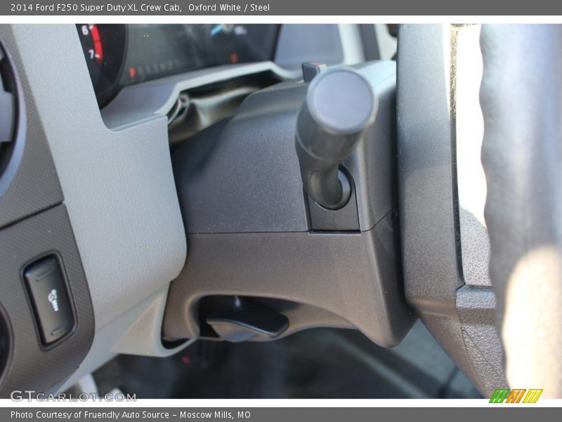 Oxford White / Steel 2014 Ford F250 Super Duty XL Crew Cab