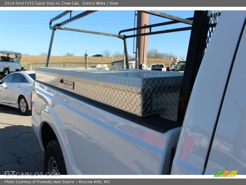 Oxford White / Steel 2014 Ford F250 Super Duty XL Crew Cab