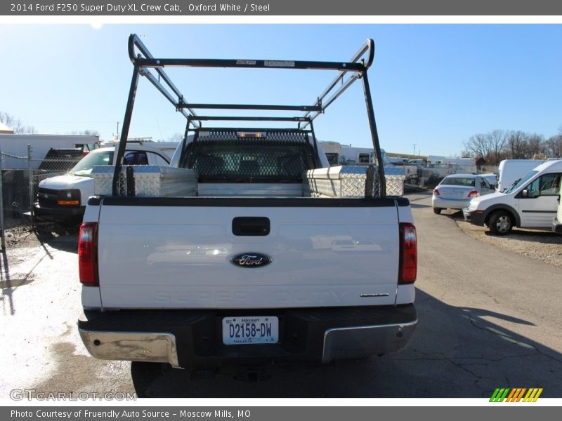 Oxford White / Steel 2014 Ford F250 Super Duty XL Crew Cab